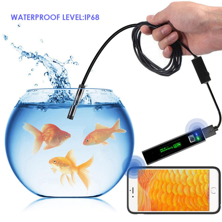 1200P HD Wireless Endoscope Waterproof Camera - My Fortress Online