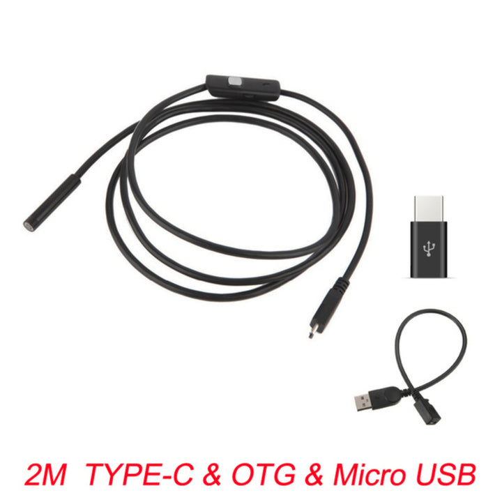 7mm Waterproof and Flexible Endoscope Camera - My Fortress Online