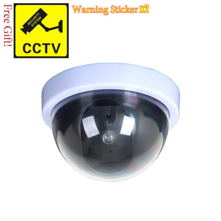 Dummy Security Camera With Flashing Red Light - My Fortress Online