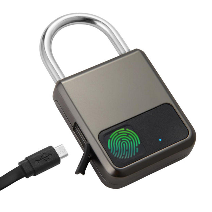 Smart Waterproof Keyless Padlock With Fingerprint Recognition - My Fortress Online