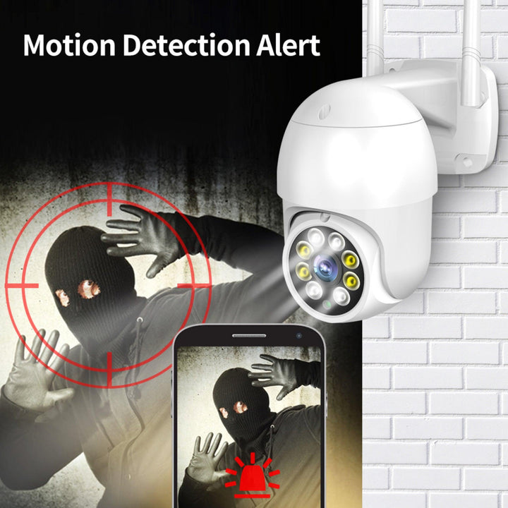 Outdoor Wireless Surveillance Camera With AI Human Detection - My Fortress Online