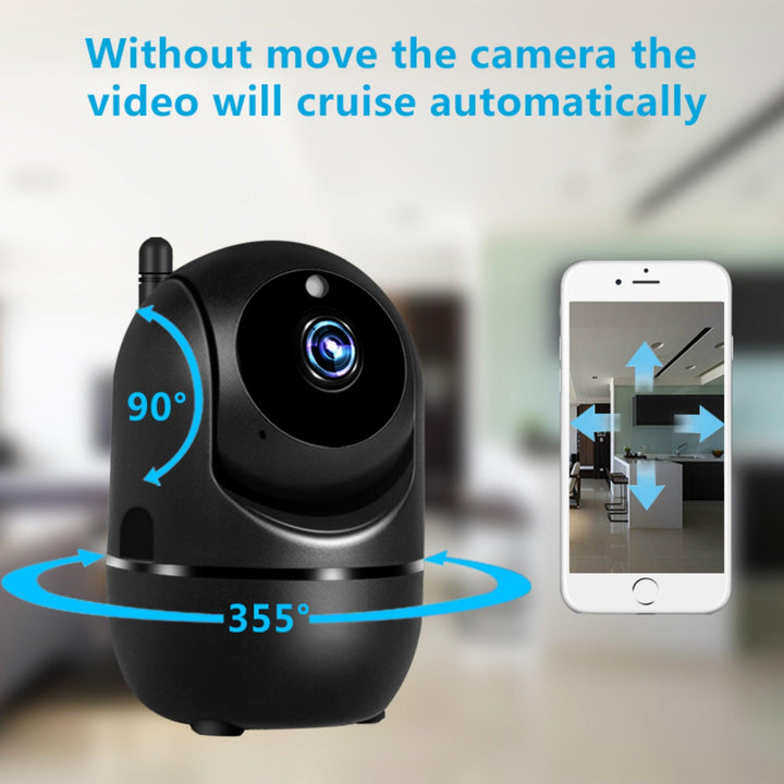 1080P Wireless HD Home and Office Surveillance Camera With Night Vision and Auto Tracking - My Fortress Online