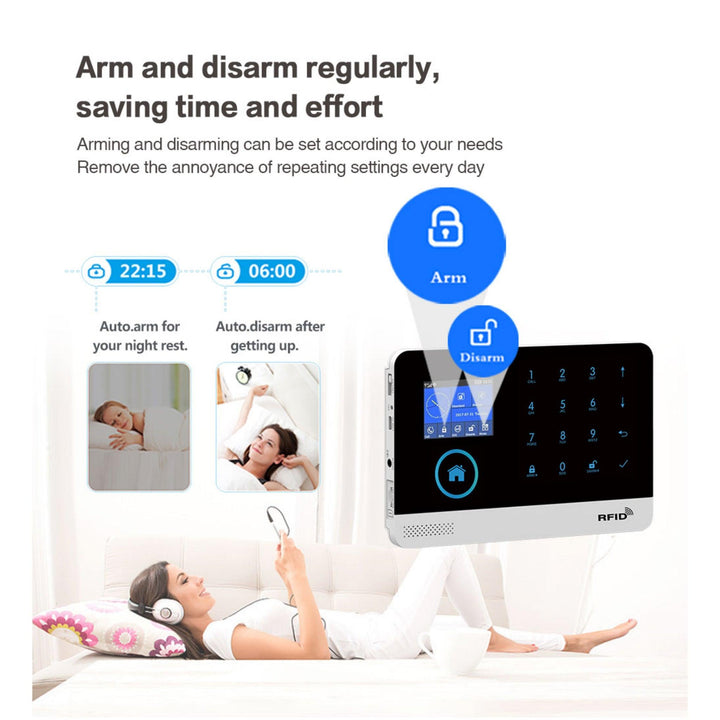 Smart Wireless Alarm System for Home Security With Alexa and Google Support - My Fortress Online