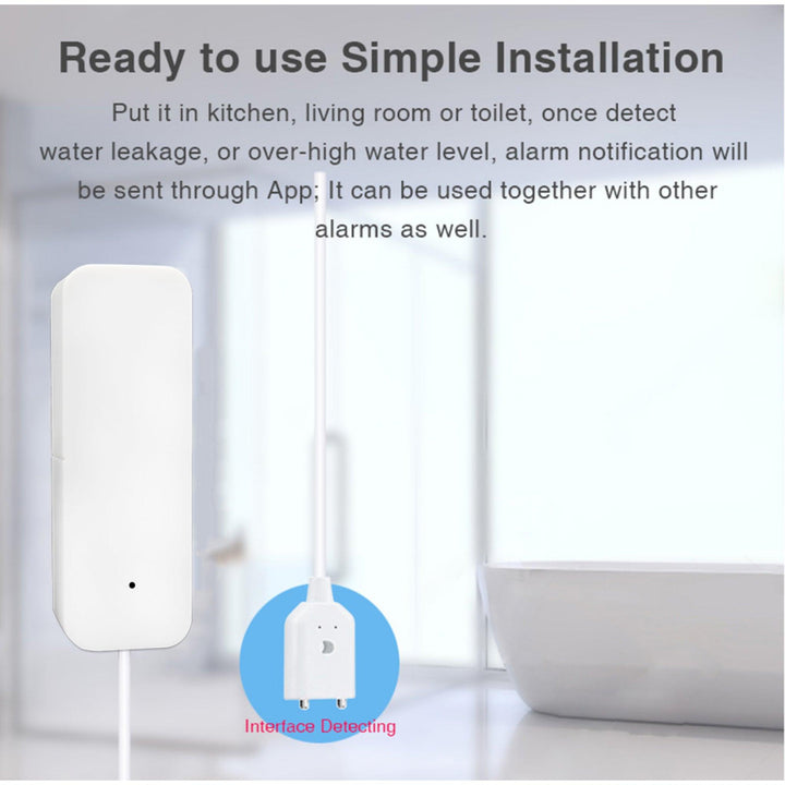 Wireless Flood Alert and Water Leakage Detector Alarm System - My Fortress Online