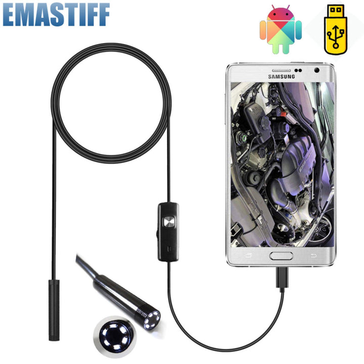 7mm Waterproof and Flexible Endoscope Camera - My Fortress Online