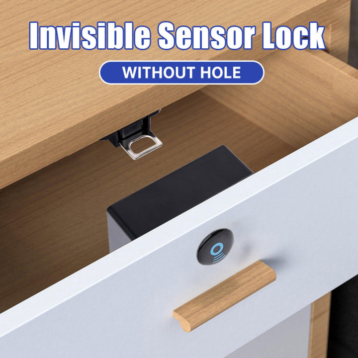 Invisible Intelligent Electronic Lock Opens With Special Card - My Fortress Online