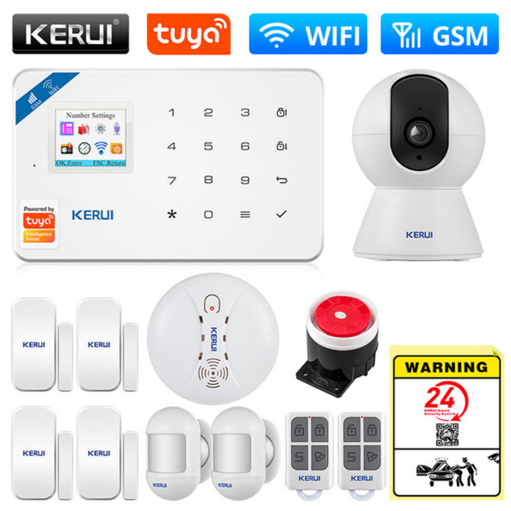 Smart Security Alarm System Includes Motion Detector, Smoke Detector, Door and Window Sensors, Alexa Compatible - My Fortress Online