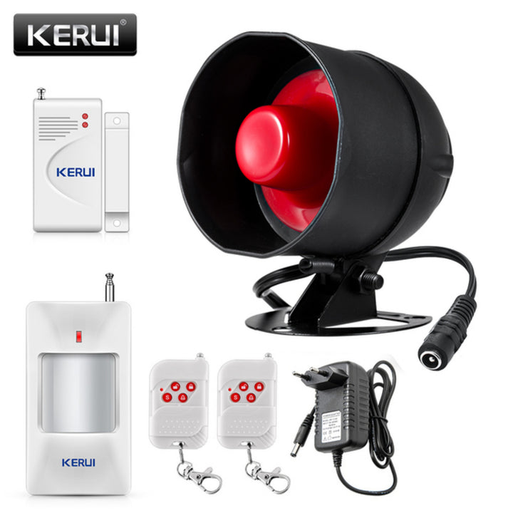 Smart Remote Control Operated Wireless Security Alarm System With Motion Detector and Door Sensor - My Fortress Online