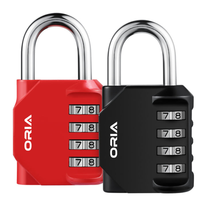 4 Digit Combination Dust and Waterproof Padlock - 2PCS - My Fortress Online