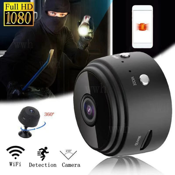 Magnetic Mini HD Camera With Night Vision