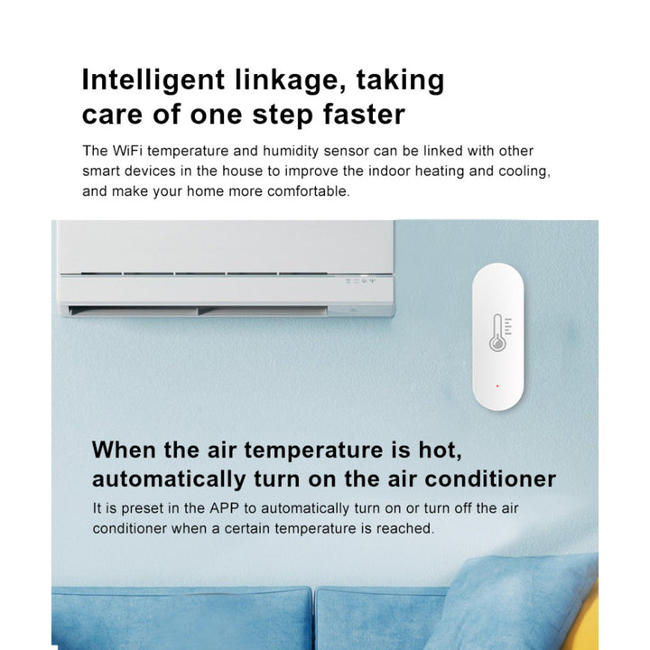 Smart Wireless Real Time Temperature and Humidity Sensor - My Fortress Online