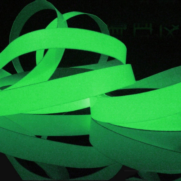 Dark Green Self-adhesive Glow in the Dark Safety Warning Tape - My Fortress Online
