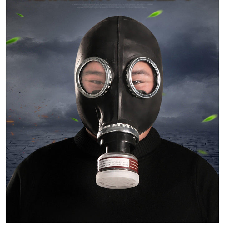 New 64 Type Multipurpose Full Gas Mask With Respirator Made With Natural Rubber - My Fortress Online