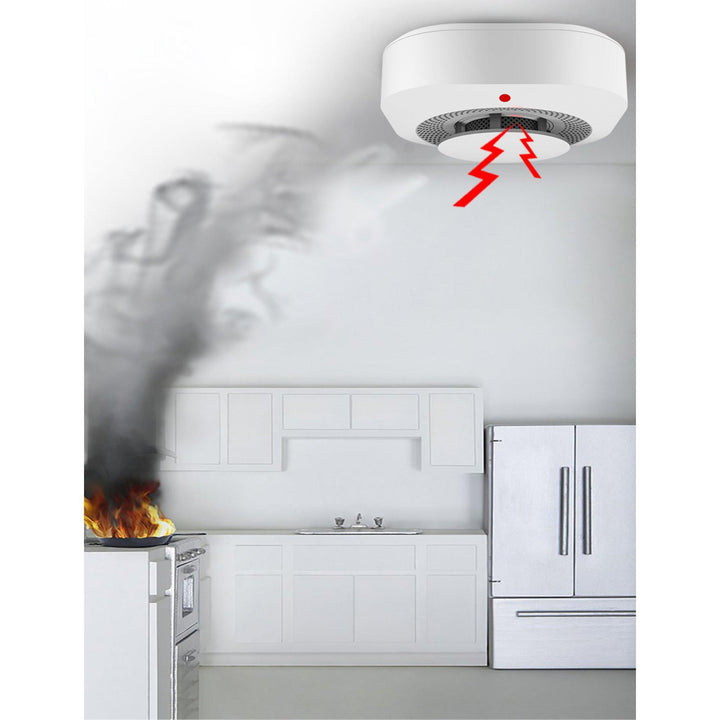 Wireless Smoke Detector With 80db Alarm - My Fortress Online