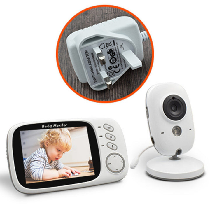 2.4G Wireless Video Baby Monitor with 3.2" LCD Screen, 2 Way Audio and Night Vision - My Fortress Online